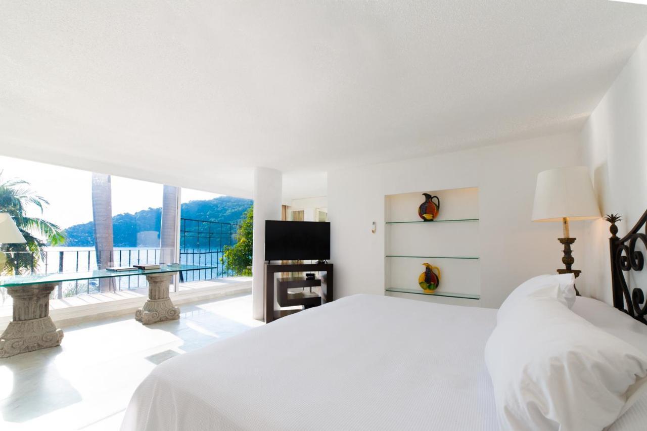Villa Maravillosa Casa Con 7 Habitaciones, Acceso Directo A Playa Pichilingue, Bahia De Puerto Marques, Zona Diamante Acapulco